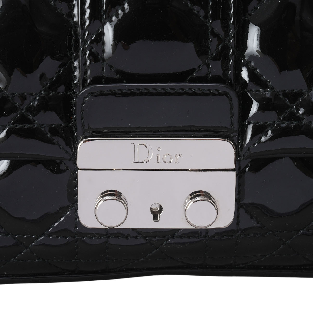 CHRISTIAN DIOR(USED)디올 페이던트 미스디올 락 WOC